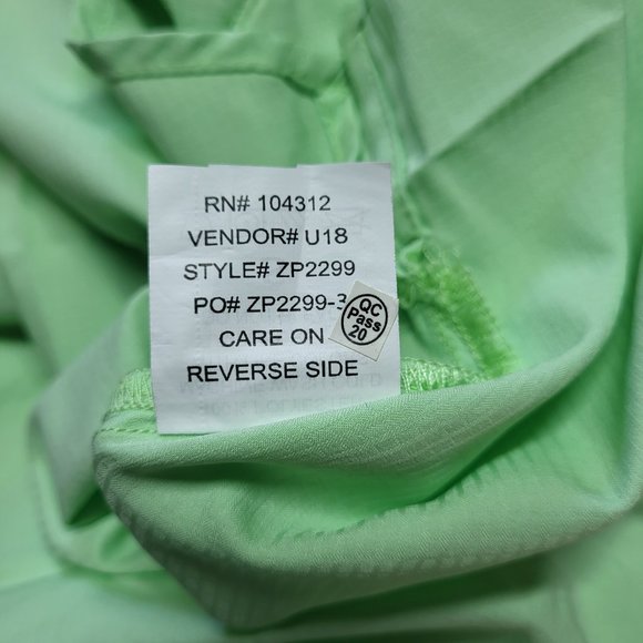 Outdoor by Hilton New Men's Size Small Button Shirt Green Long Sleeve Comfy Top - Picture 11 of 13